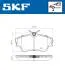 VKBP80321 Комплект гальмівних накладок, дискове гальмо SKF підбір по vin на Brocar