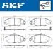 VKBP80300A Комплект гальмівних накладок, дискове гальмо SKF підбір по vin на Brocar