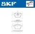 VKBP80224 Автозапчастина SKF підбір по vin на Brocar