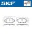 VKBP80093 Комплект гальмівних накладок, дискове гальмо SKF підбір по vin на Brocar