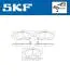 VKBP80096A Автозапчастина SKF підбір по vin на Brocar