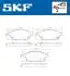 VKBP80057A Комплект гальмівних накладок, дискове гальмо SKF підбір по vin на Brocar