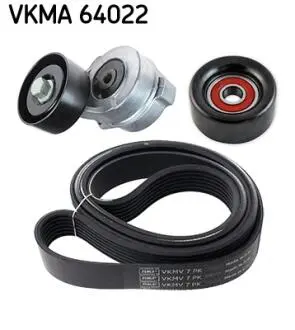 VKMA64022 Комплект поліклинових ременів SKF підбір по vin на Brocar