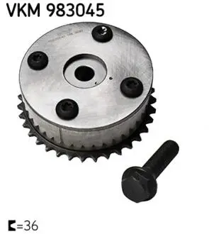 VKM983045 Регулятор фаз газорозподілу SKF підбір по vin на Brocar