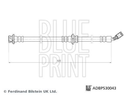 ADBP530043 Автозапчастина BLUE PRINT подбор по vin на Brocar