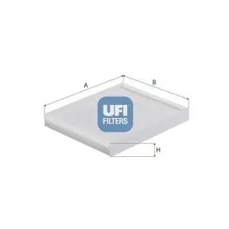 5358800 Фільтр, повітря у салоні UFI подбор по vin на Brocar