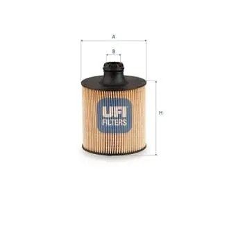 2528400 Автозапчастина UFI подбор по vin на Brocar