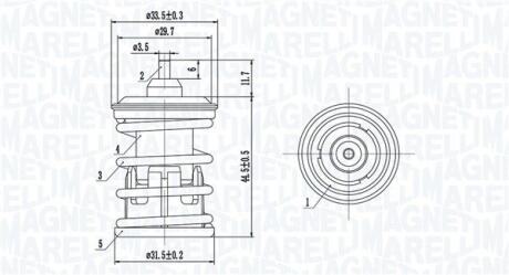 352317005090 Автозапчастина MAGNETI MARELLI подбор по vin на Brocar