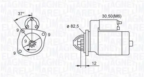 063721264010 Автозапчастина MAGNETI MARELLI підбір по vin на Brocar
