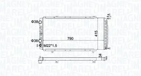 350213180900 Автозапчастина MAGNETI MARELLI підбір по vin на Brocar