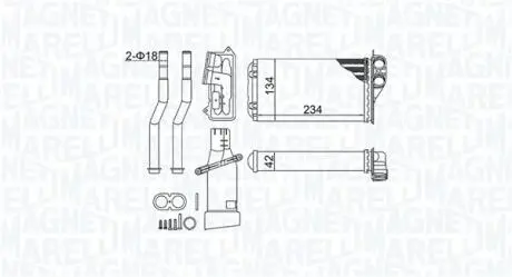 350218466000 Автозапчастина MAGNETI MARELLI підбір по vin на Brocar