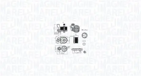 350300001100 Автозапчастина MAGNETI MARELLI подбор по vin на Brocar