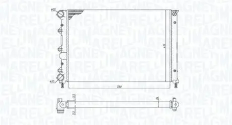 350213198400 Автозапчастина MAGNETI MARELLI підбір по vin на Brocar