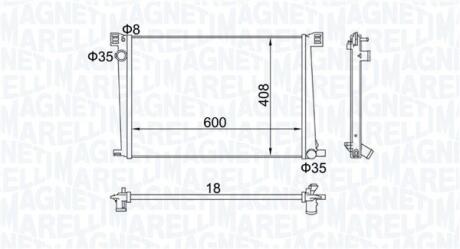 350213168600 Автозапчастина MAGNETI MARELLI підбір по vin на Brocar