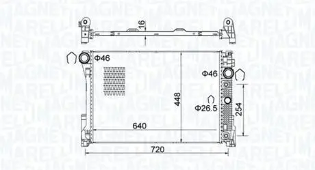 350213163300 Автозапчастина MAGNETI MARELLI підбір по vin на Brocar