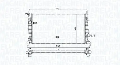 350213157400 Автозапчастина MAGNETI MARELLI підбір по vin на Brocar