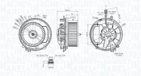 069412245010 Компресор салону MAGNETI MARELLI підбір по vin на Brocar