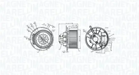 069412231010 Компресор салону MAGNETI MARELLI підбір по vin на Brocar