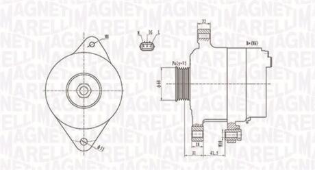 063731892010 Автозапчастина MAGNETI MARELLI підбір по vin на Brocar
