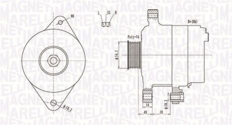 063731809010 Автозапчастина MAGNETI MARELLI підбір по vin на Brocar