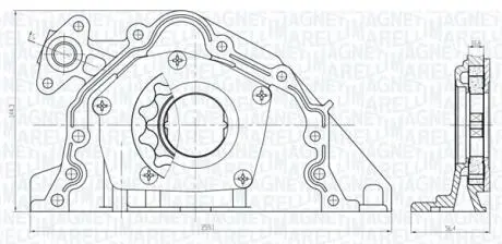 351516000067 Автозапчастина MAGNETI MARELLI підбір по vin на Brocar