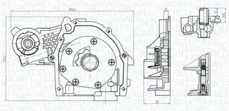 351516000063 Автозапчастина MAGNETI MARELLI підбір по vin на Brocar