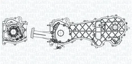 351516000062 Оливний насос MAGNETI MARELLI підбір по vin на Brocar
