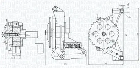 351516000032 Автозапчастина MAGNETI MARELLI підбір по vin на Brocar