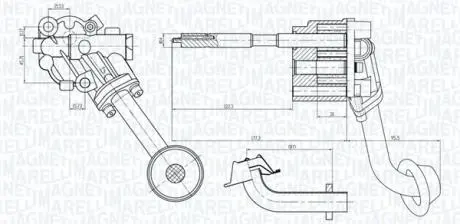 351516000023 Автозапчастина MAGNETI MARELLI підбір по vin на Brocar