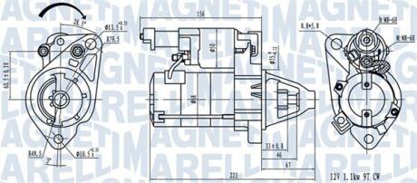 063721458010 Автозапчастина MAGNETI MARELLI підбір по vin на Brocar