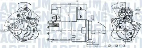 063721543010 Автозапчастина MAGNETI MARELLI підбір по vin на Brocar