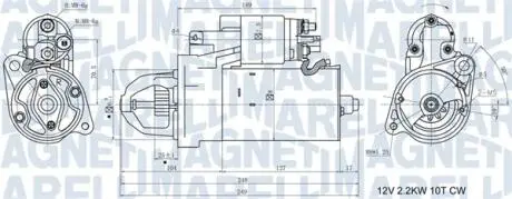 063721411010 Автозапчастина MAGNETI MARELLI підбір по vin на Brocar