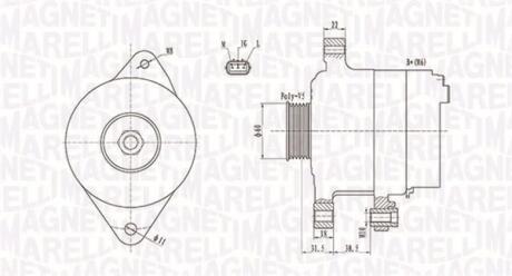 063731893010 Автозапчастина MAGNETI MARELLI підбір по vin на Brocar