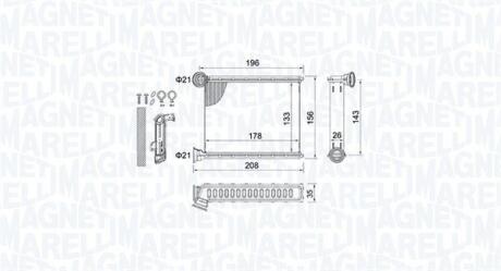 350218459000 Автозапчастина MAGNETI MARELLI підбір по vin на Brocar