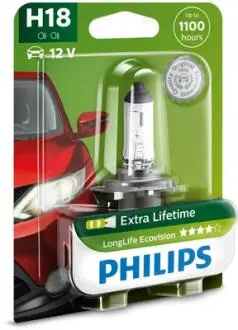 12643LLB1 Лампа розжарювання, фара дальнього світла PHILIPS підбір по vin на Brocar