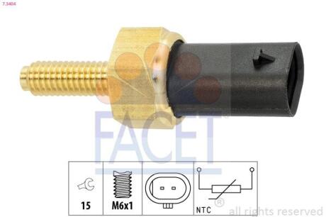 73404 Автозапчастина FACET підбір по vin на Brocar