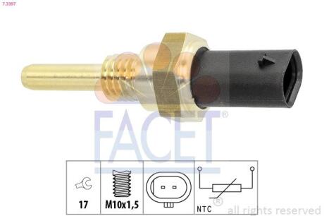 73397 Автозапчастина FACET підбір по vin на Brocar