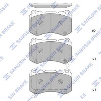 SP4349 Автозапчастина Hi-Q (SANGSIN) підбір по vin на Brocar