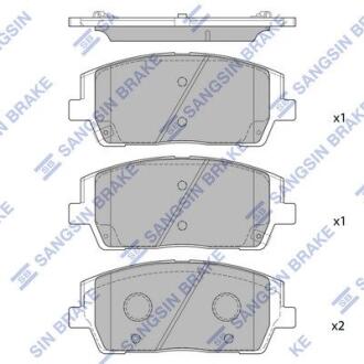 SP4327 Автозапчастина Hi-Q (SANGSIN) підбір по vin на Brocar