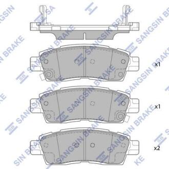 SP2247 Автозапчастина Hi-Q (SANGSIN) підбір по vin на Brocar