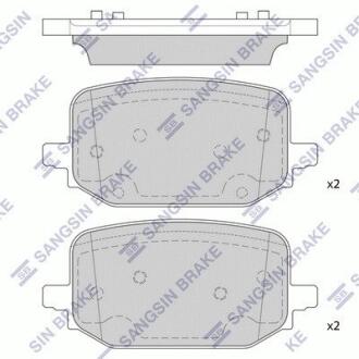 SP4434 Автозапчастина Hi-Q (SANGSIN) підбір по vin на Brocar