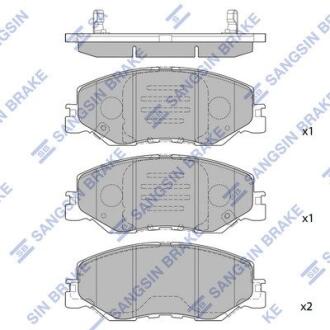 SP4376 Автозапчастина Hi-Q (SANGSIN) підбір по vin на Brocar