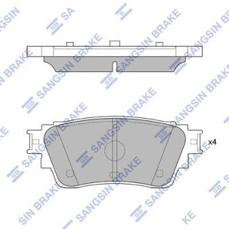 SP4338 Автозапчастина Hi-Q (SANGSIN) підбір по vin на Brocar