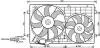 VN7528 Вентилятор охолодження радіатора Audi A1, A3 (04-)/Skoda Octavia (04-)/VW Golf (04-) (VN7528) AVA AVA COOLING підбір по vin на Brocar