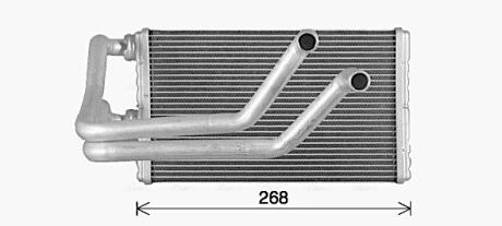 MT6287 Автозапчастина AVA COOLING підбір по vin на Brocar