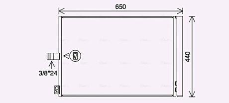 MS5700D Автозапчастина AVA COOLING подбор по vin на Brocar