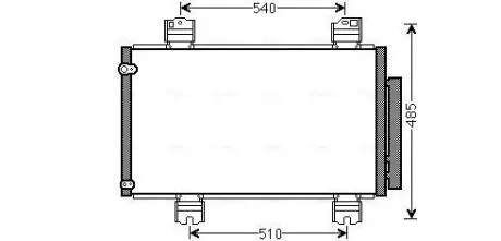 HDA5236D Автозапчастина AVA COOLING подбор по vin на Brocar