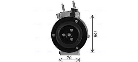 FDAK674 Автозапчастина AVA COOLING подбор по vin на Brocar