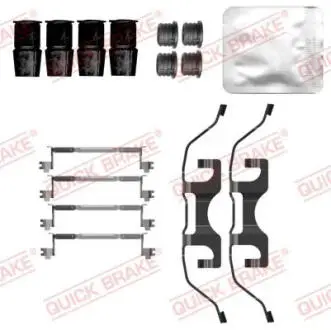 1090209 Комплект прижимних планок гальмівного супорту QUICK BRAKE підбір по vin на Brocar