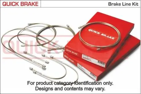 CNOP354 Гальмівний шланг QUICK BRAKE подбор по vin на Brocar